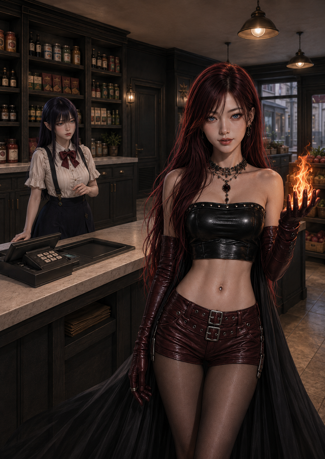 Serena Veyne — Hunted Flame, Case 12 supernatural mystery webcomic cover