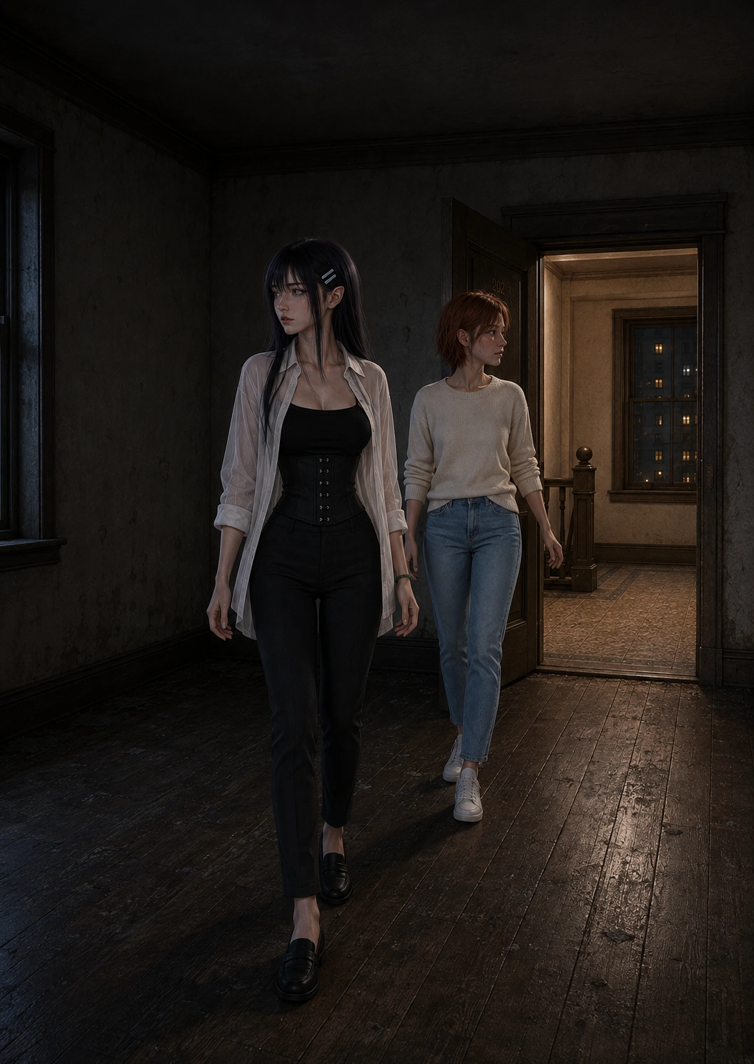 Serena Veyne — The Empty Apartment, Case 15 supernatural mystery webcomic cover